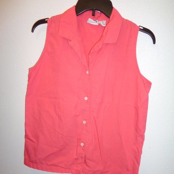 Trend Basics Button Front Tank Top Medium - Picture 4 of 10